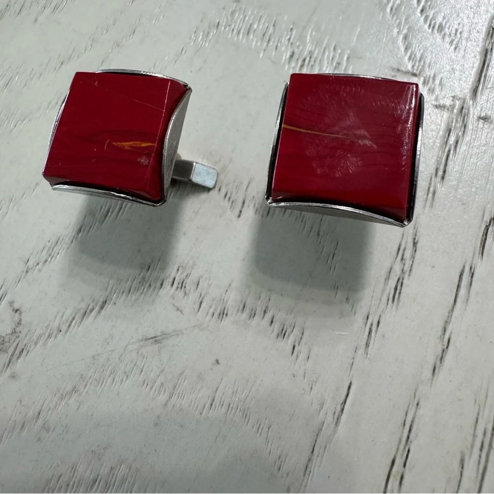 Red Square Cufflinks